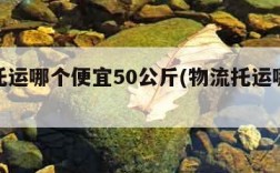 物流托运哪个便宜50公斤(物流托运哪家好)