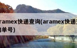 aramex快递查询(aramex快递查询单号)