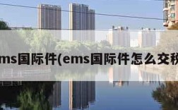 ems国际件(ems国际件怎么交税)