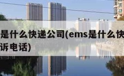 ems是什么快递公司(ems是什么快递公司投诉电话)