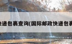 邮政快递包裹查询(国际邮政快递包裹查询)