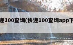 快递100查询(快递100查询app下载)